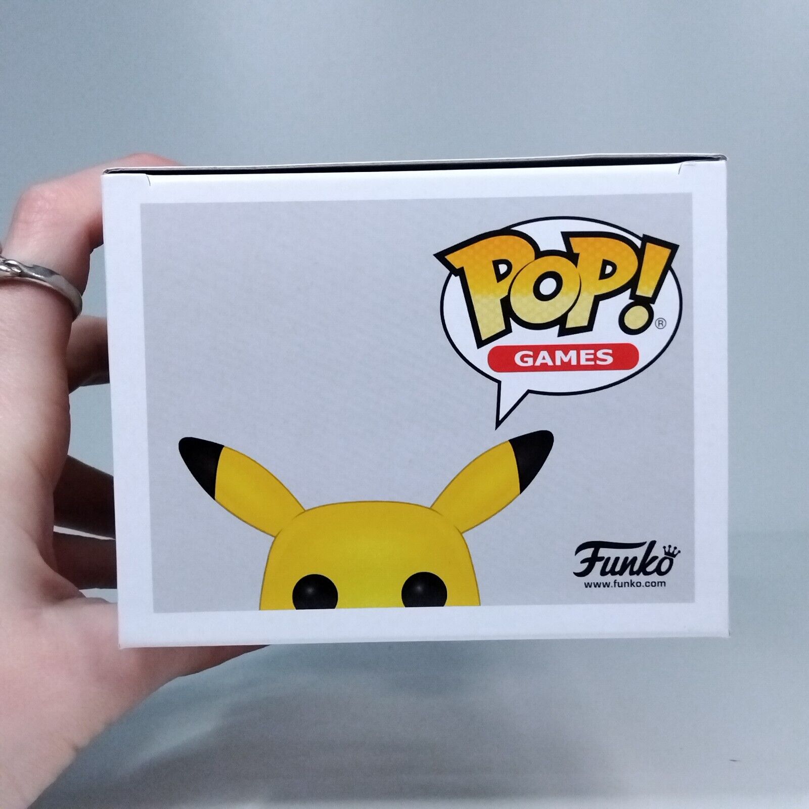 Funko Pop! Games Pokemon Pikachu Signed Professor Oak Stuart Zagnit COA #353