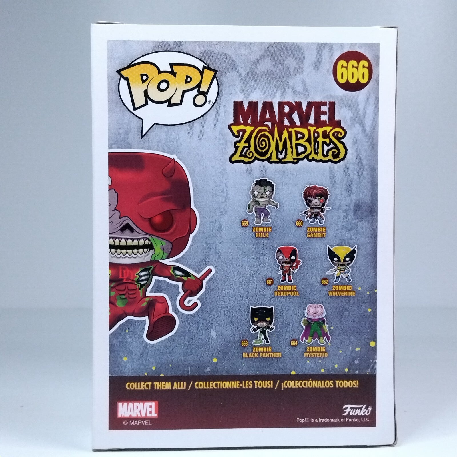 Funko Pop! Marvel Zombies - Zombie Daredevil Limited Edition #666