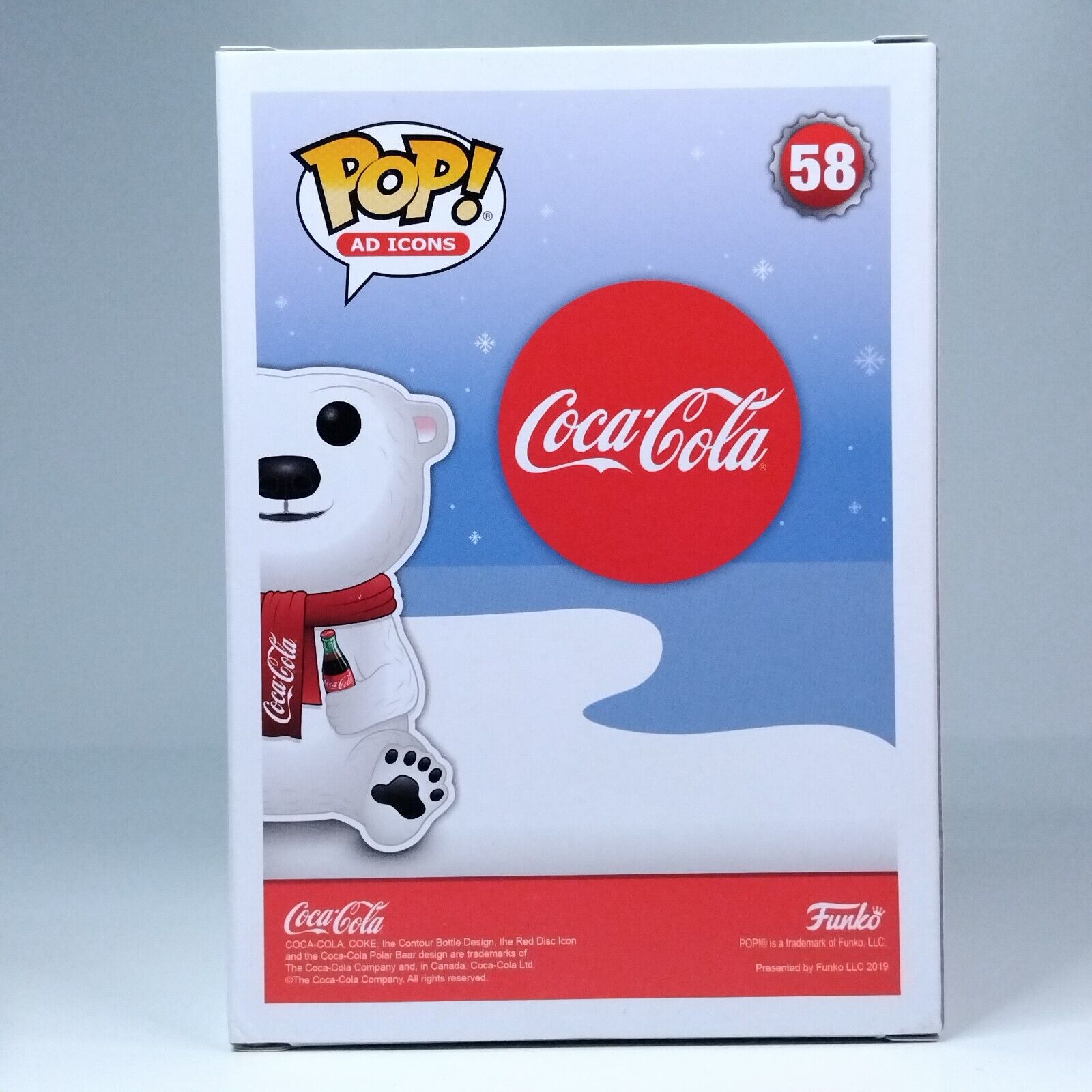 Funko Pop! Ad Icons Coca Cola Polar Bear Diamond Special Edition #58