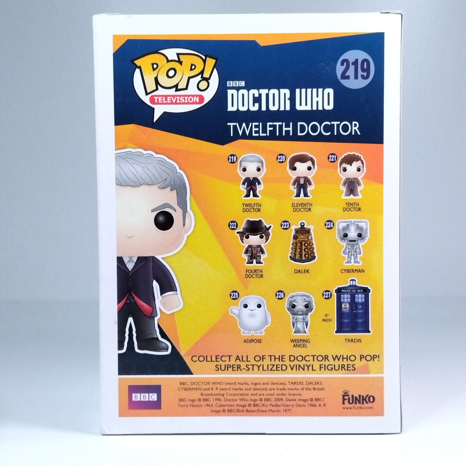 Funko Pop! TV Doctor Who Twelfth Doctor #219