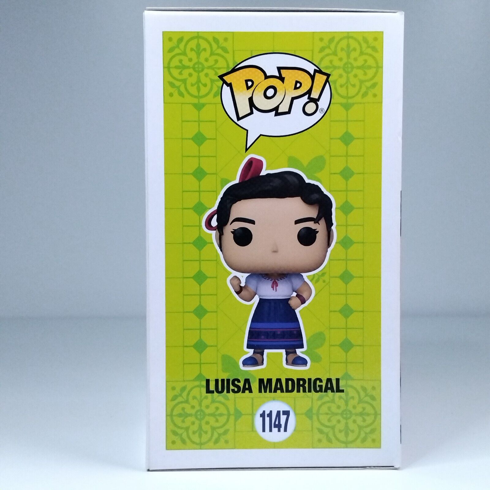 Funko Pop! Disney Encanto Luisa Madrigal Signed Jessica Darrow COA #1147 WS