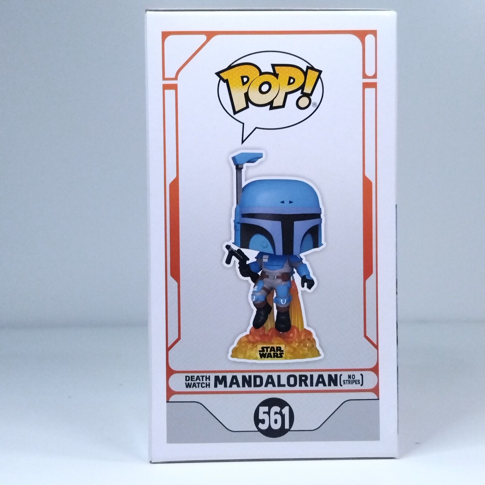 Funko Pop! Star Wars The Mandalorian Death Watch No Stripes Gamestop #561