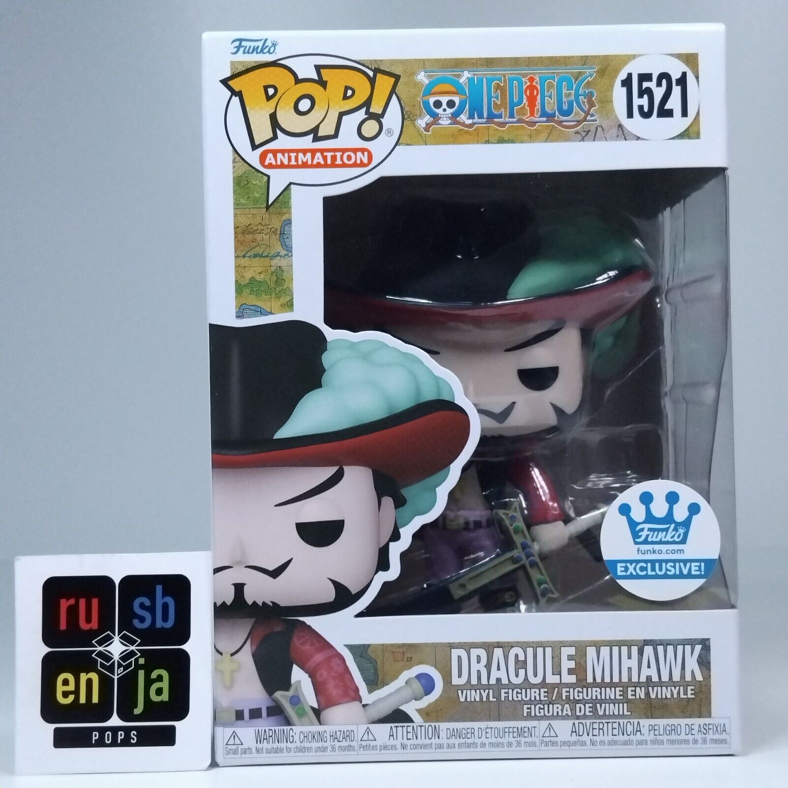 Funko Pop! Anime One Piece Dracule Mihawk Exclusive #1521