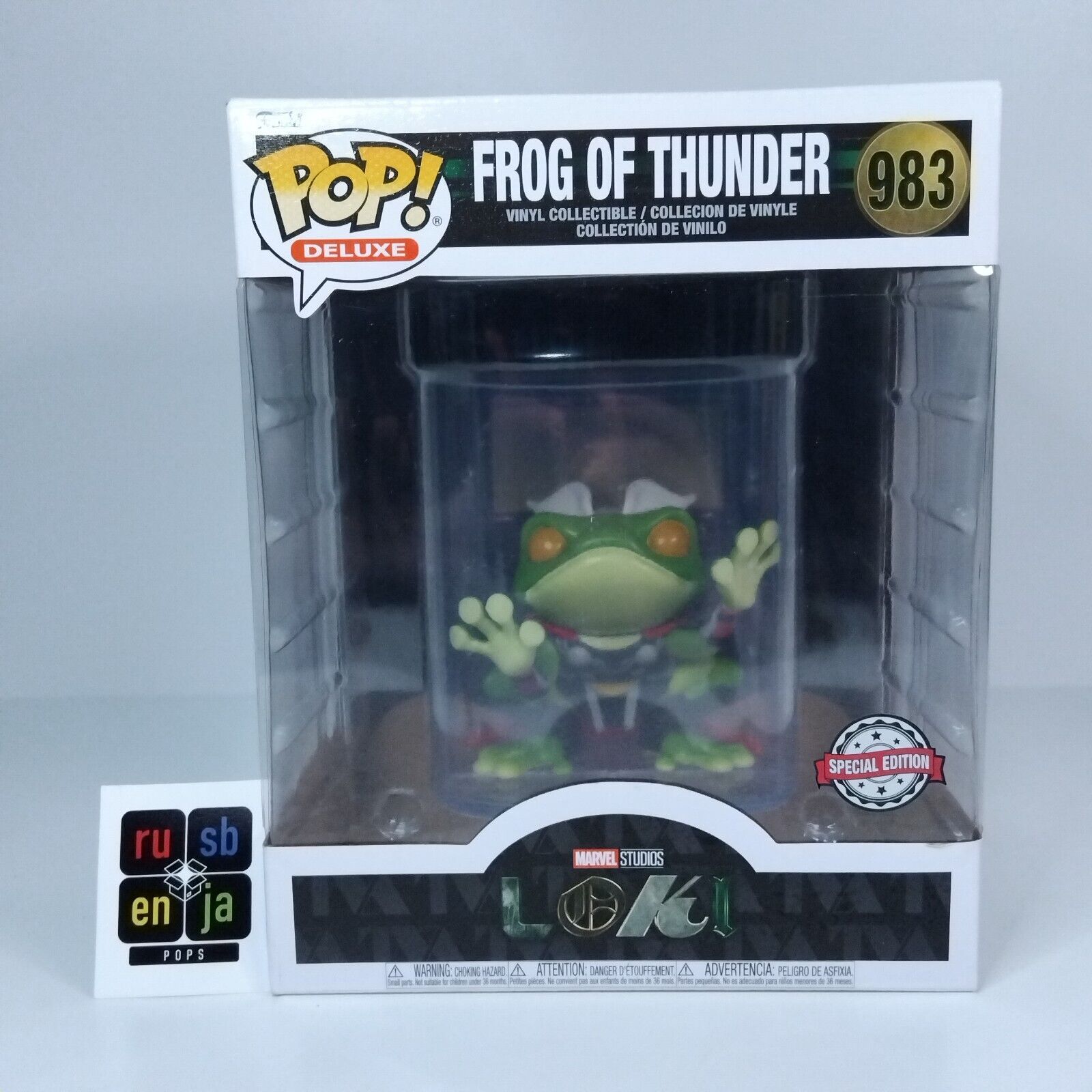 Funko Pop! Marvel Loki Frog of Thunder 6" Inch Special Edition #983