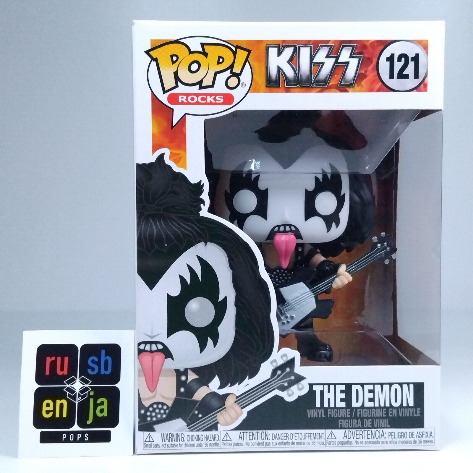 Funko Pop! Rocks Music Kiss The Demon #121