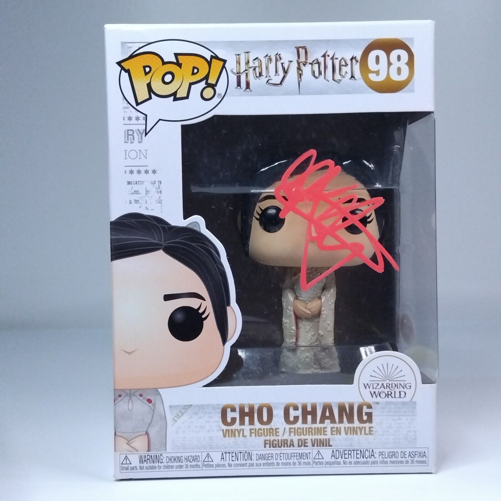 Funko Pop! Harry Potter Cho Chang Signed Katie Leung COA #98 WS