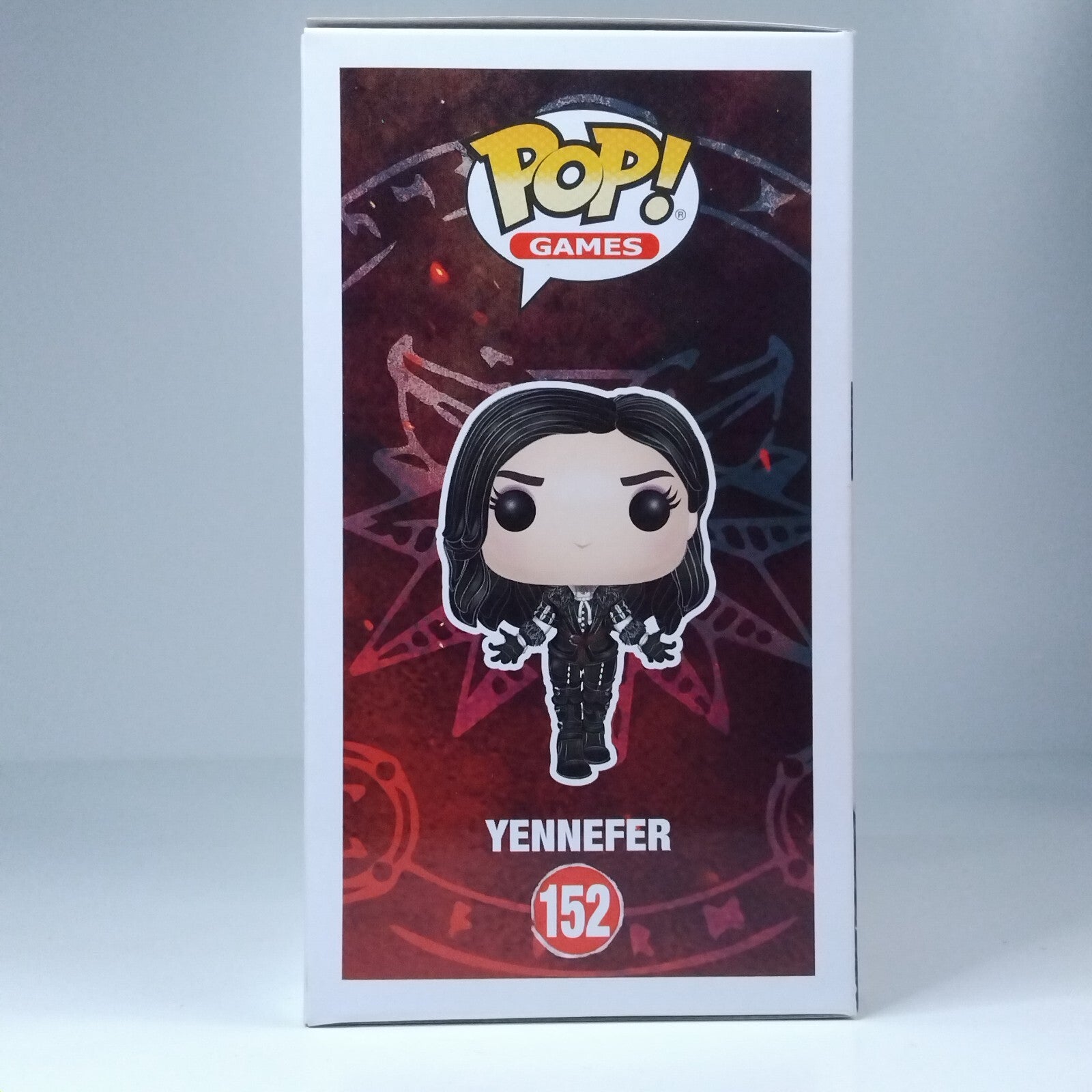 Funko Pop! Games The Witcher III Yenneffer Signed Denise Gough COA #152 WS