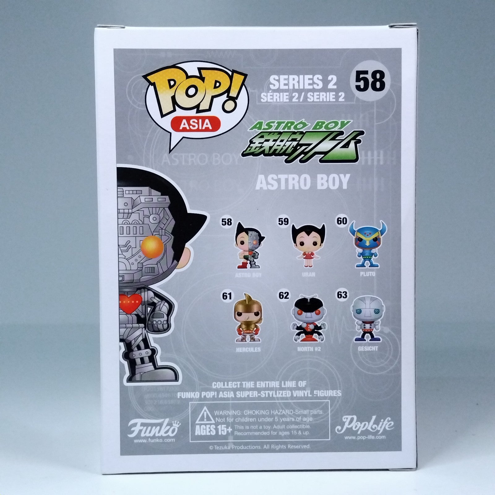 Funko Pop! ASIA Anime Astro Boy Gold Metallic Chase Edition #58