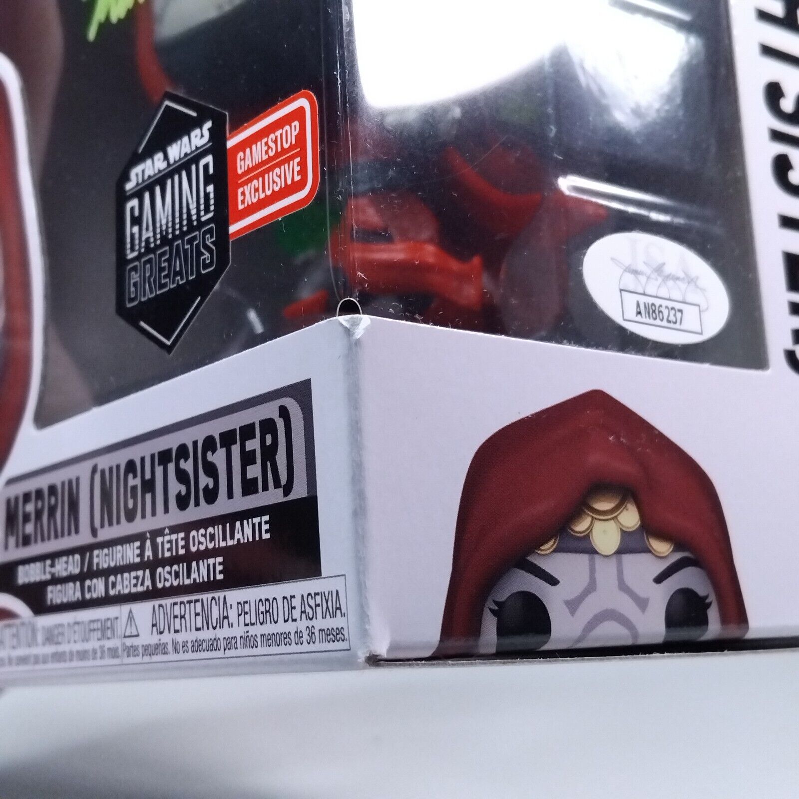 Funko Pop! Star Wars Merrin Nightsister Signed Tina Ivlev COA #553