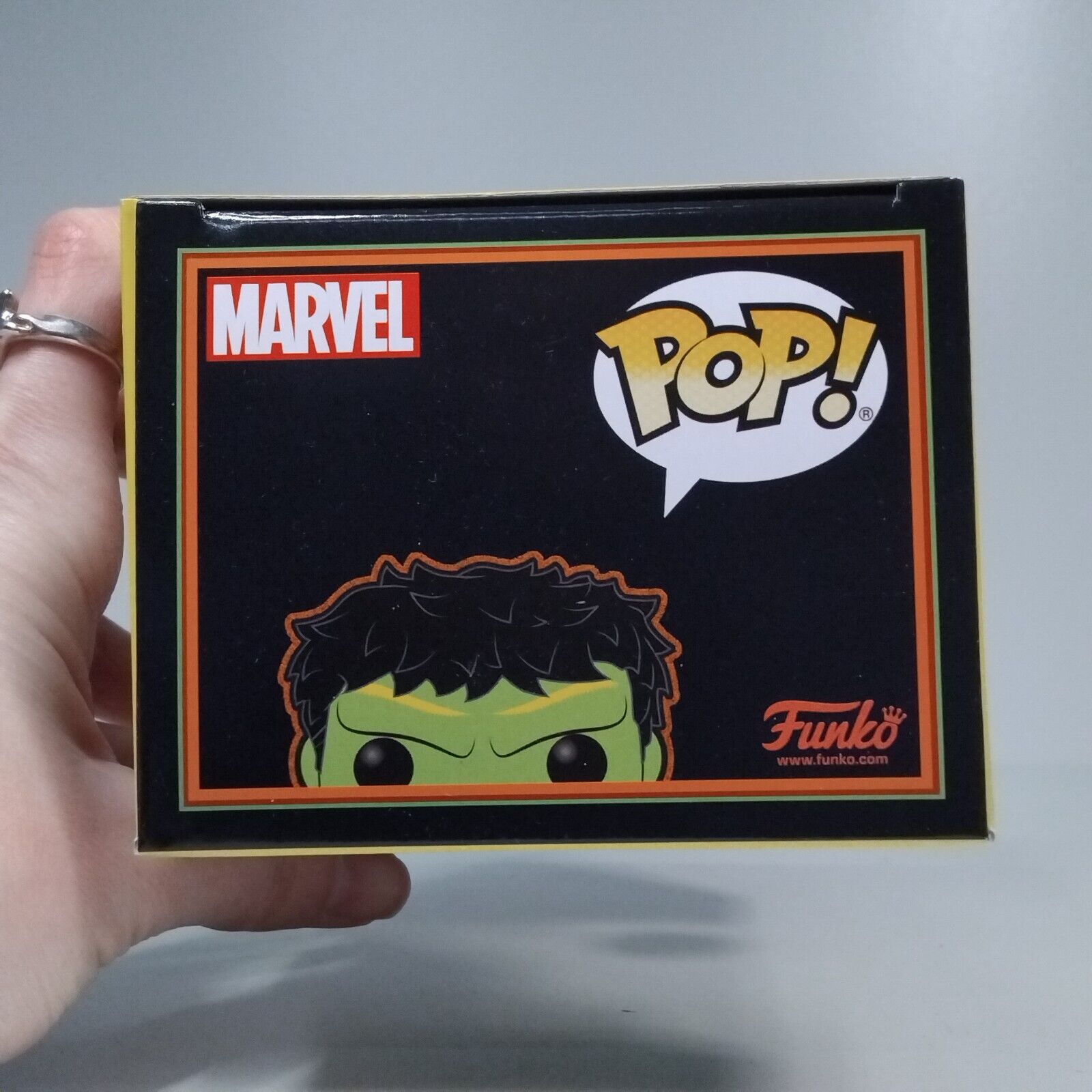 Funko Pop! Marvel Blacklight Hulk Exclusive #822