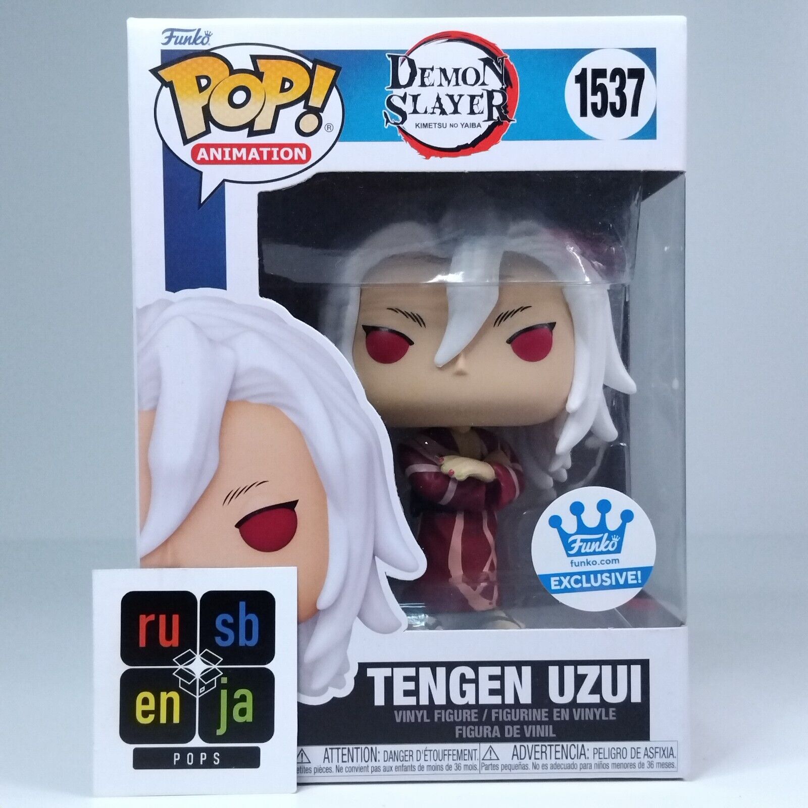 Funko Pop! Anime Demon Slayer Tengen Uzui Exclusive #1537