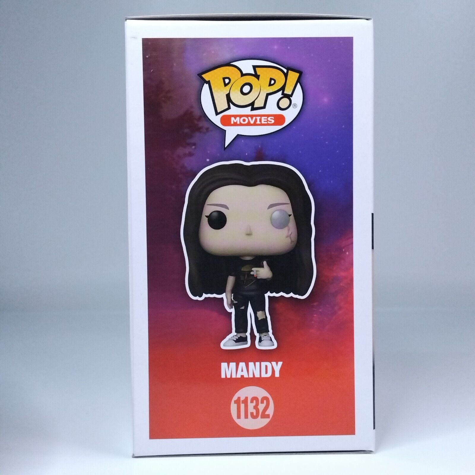 Funko Pop! Movies Horror Mandy Signed Andrea Riseborough COA #1132 WS