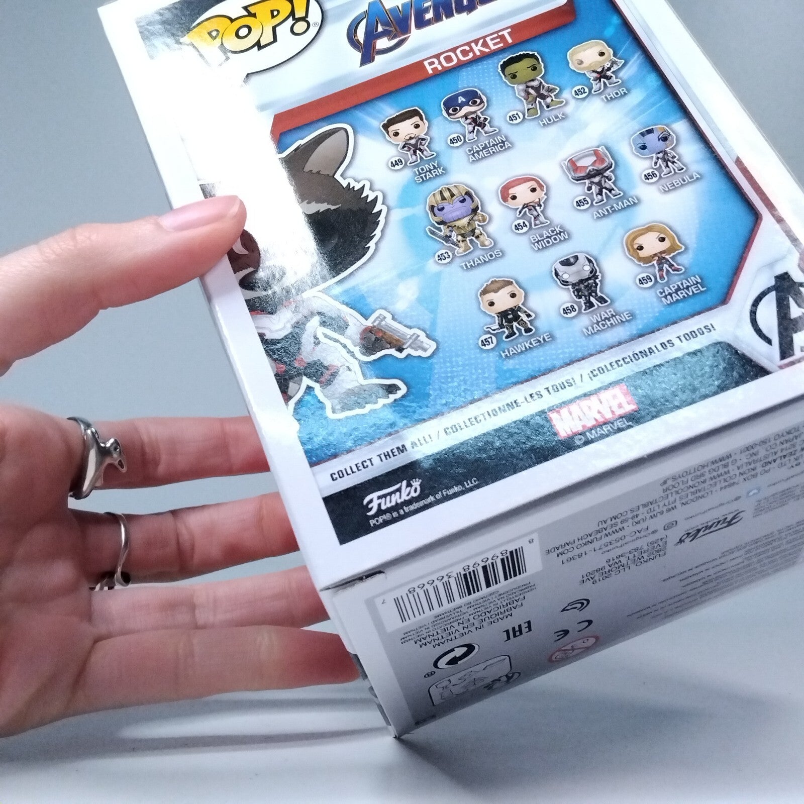Funko Pop! Marvel Avengers Rocket Special Edition #462