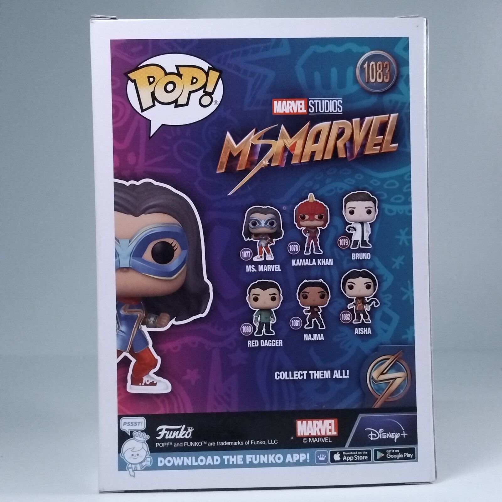 Funko Pop! Marvel Ms. Marvel Exclusive #1083