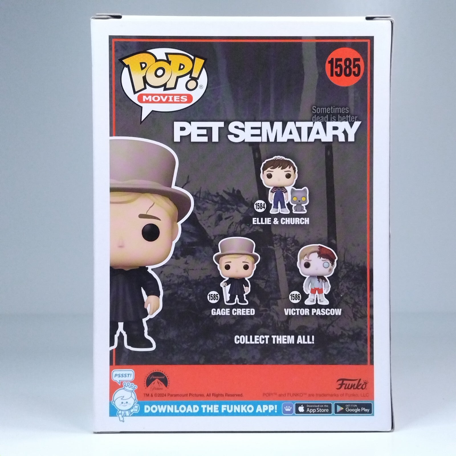 Funko Pop! Movies Pet Sematary Gage Creed #1585