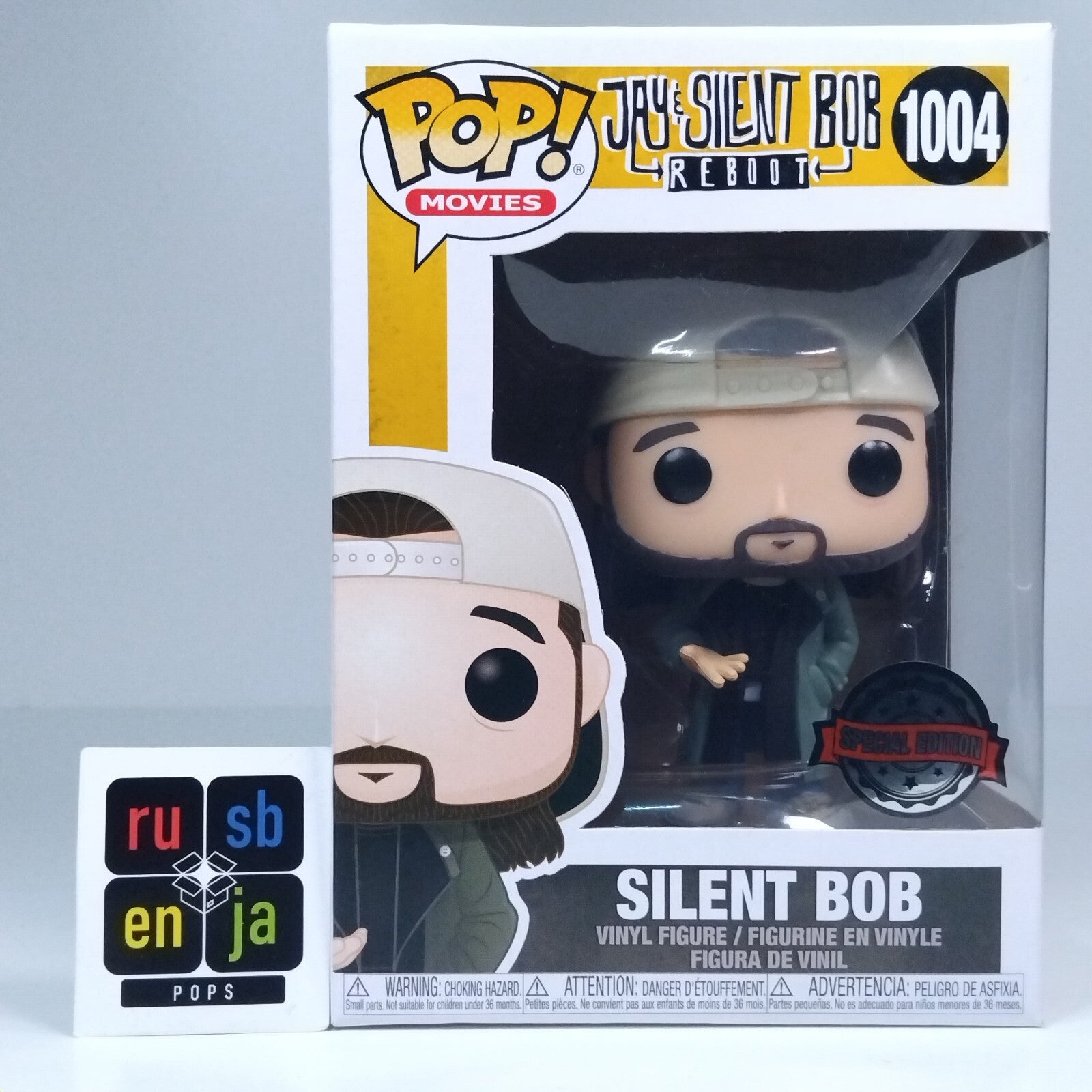 Funko Pop! Movies Jay And Silent Bob Reboot Silent Bob Special Edition #1004