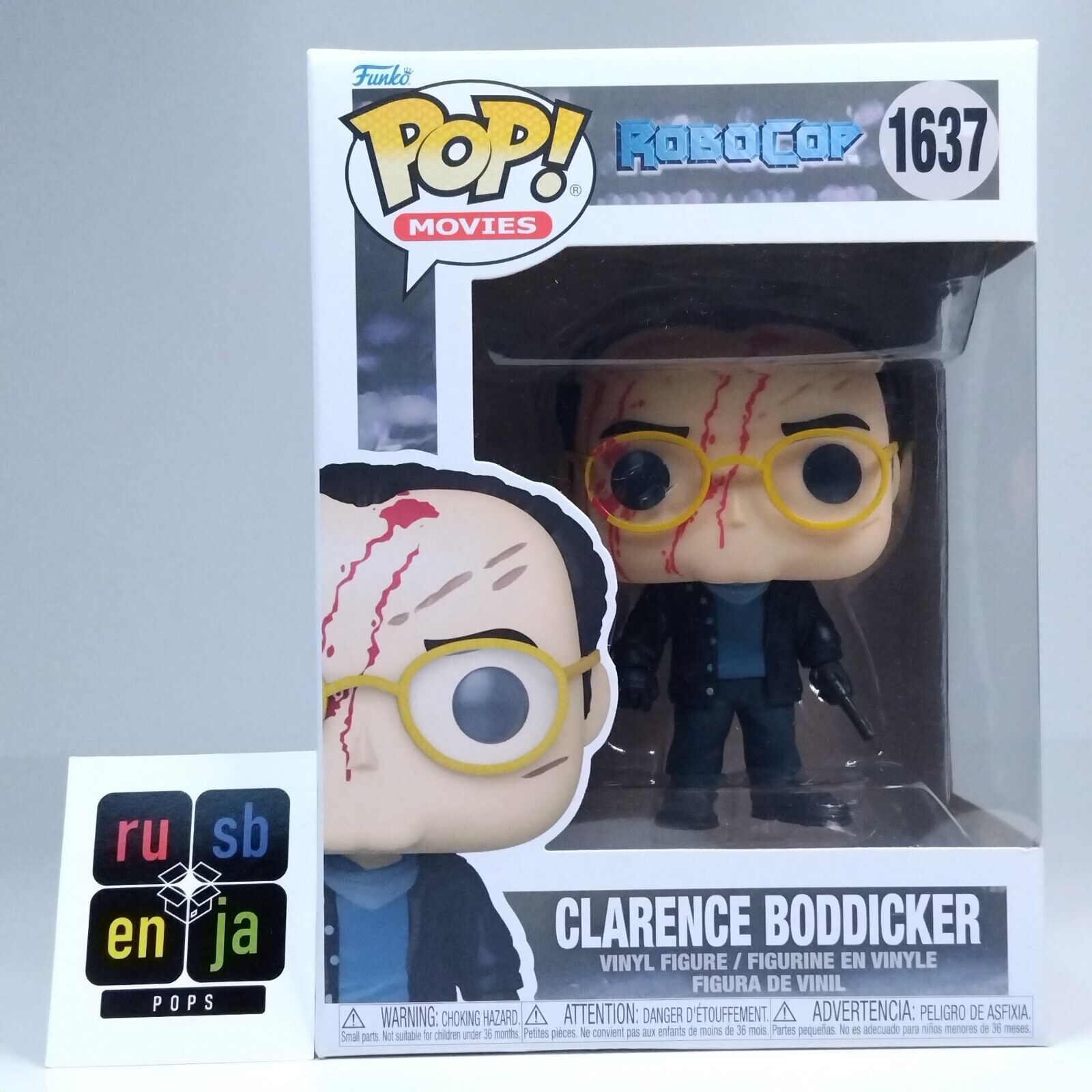 Funko Pop! Movies Robocop Clarence Boddicker #1637