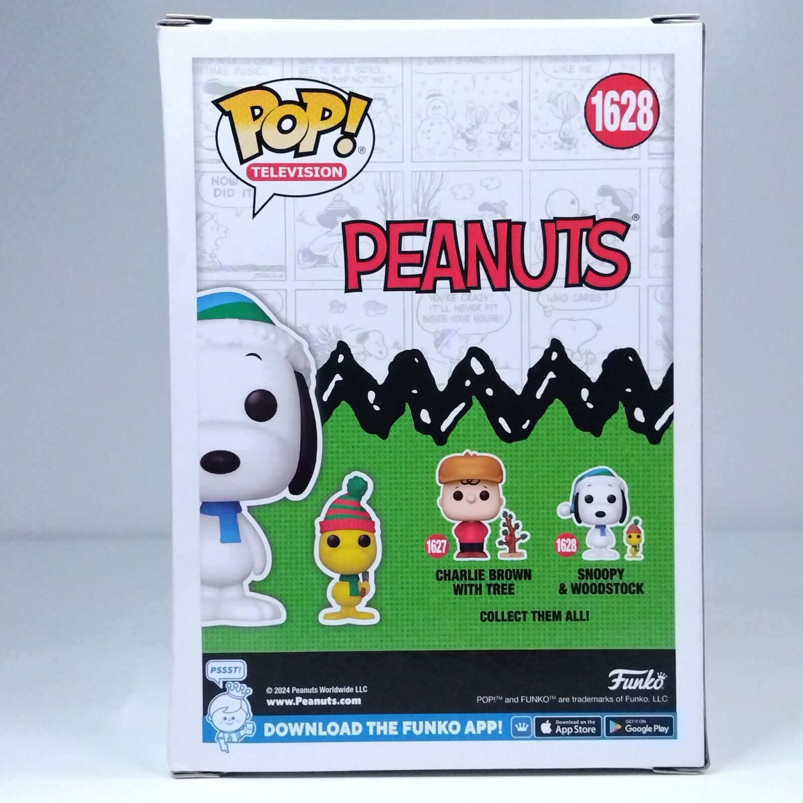 Funko Pop! Animation Peanuts Snoopy & Woodstock Signed Brad Kesten COA #1628