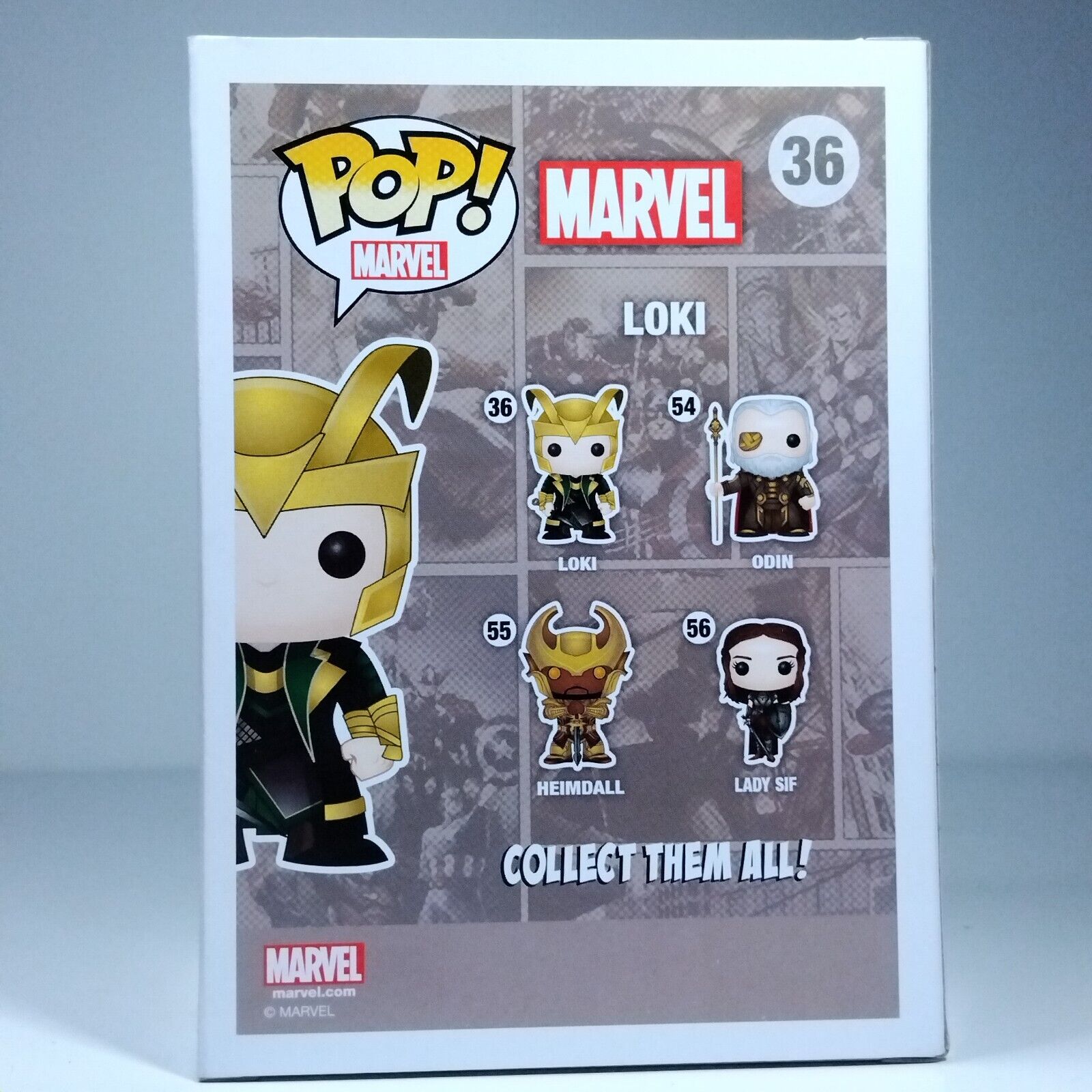 Funko Pop! Marvel Loki Frost Giant Fugitive Toys #36