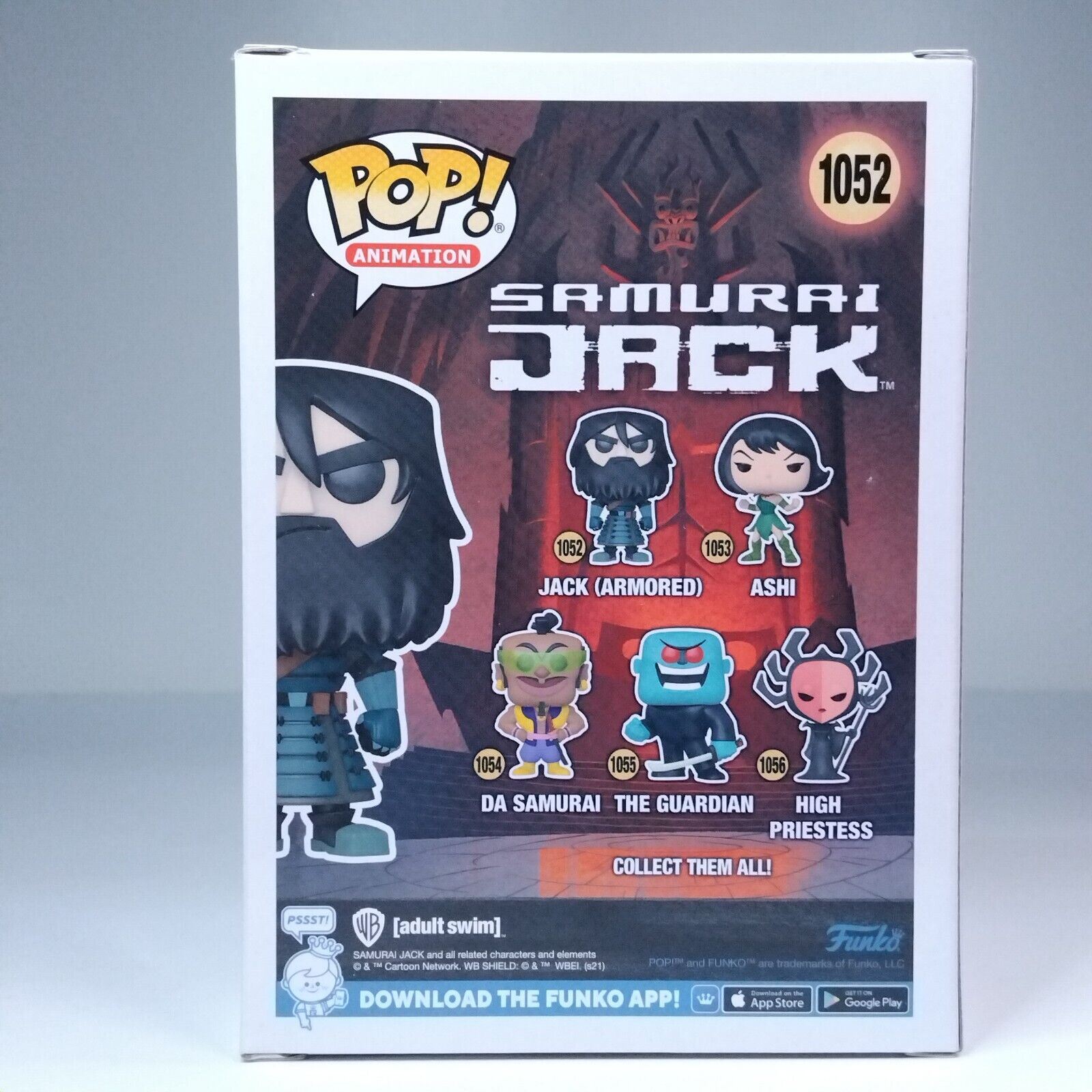 Funko Pop! Anime Samurai Jack Armored Signed Phil La Marr COA #1052