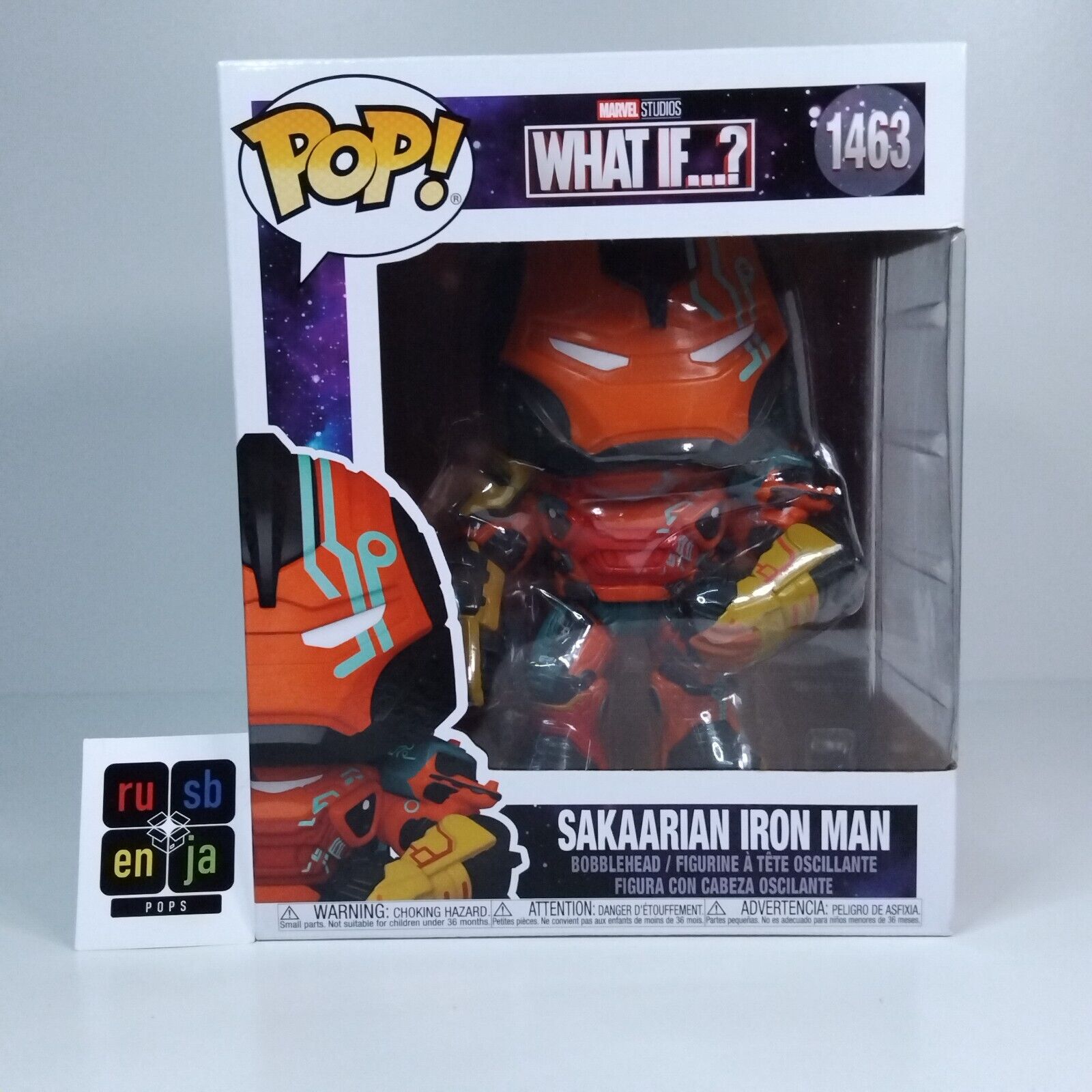 Funko Pop! Marvel What If 6" Inch Sakaarian Iron Man #1463