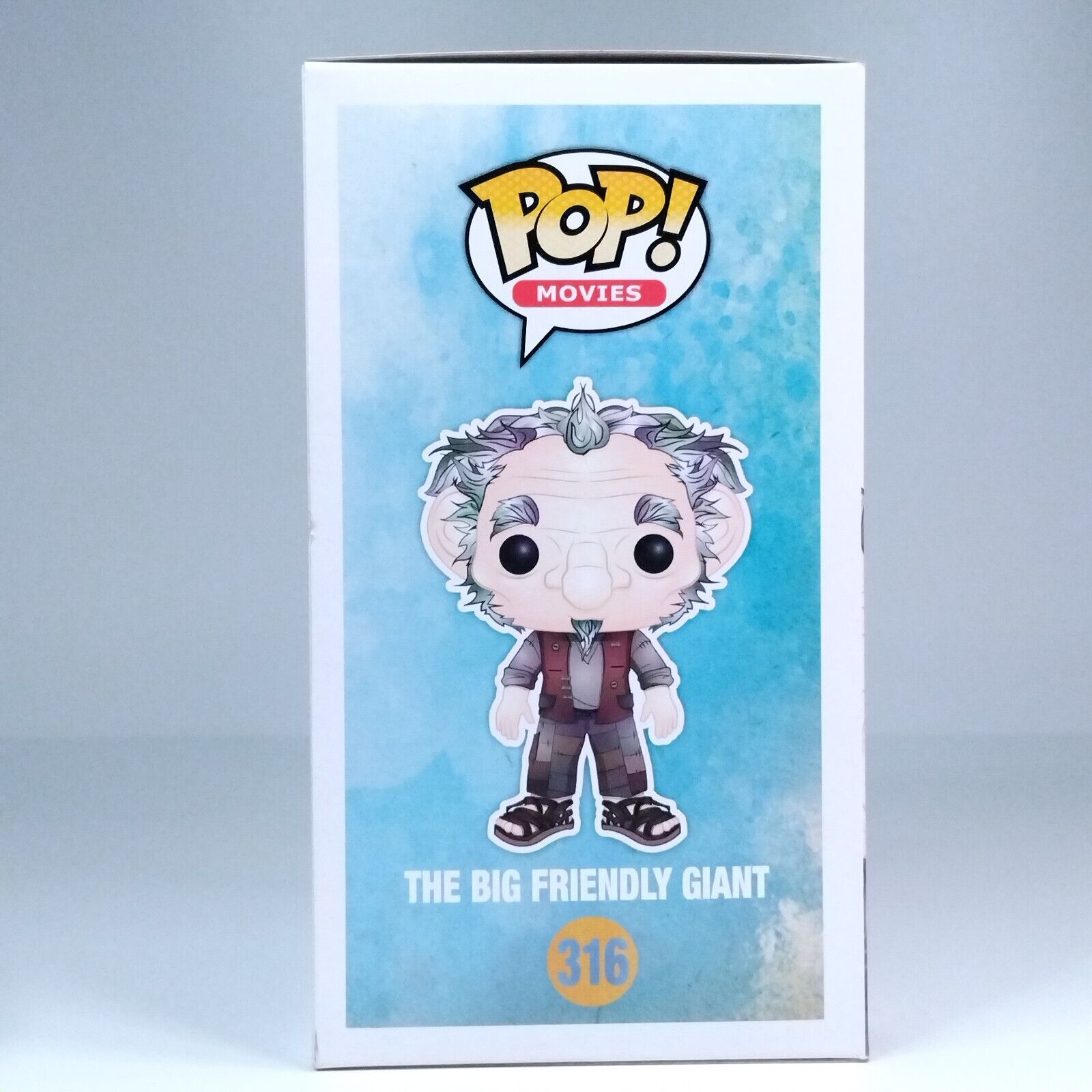 Funko Pop! Movies Books The BFG Big Friendly Giant #316 SLIGHTLY FADED BOX FRONT