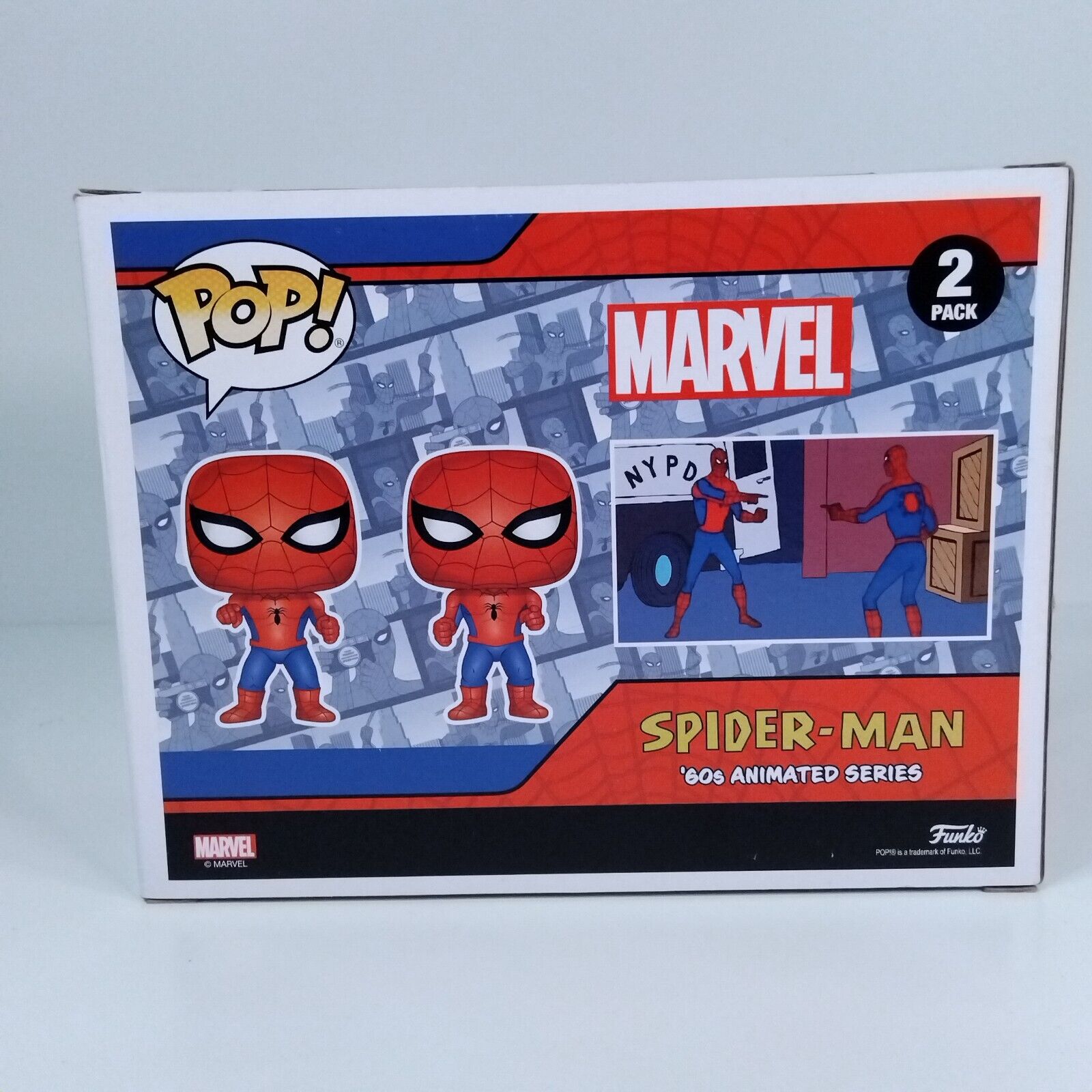 Funko Pop! Marvel Spider-Man vs Spider-Man Exclusive 2 pack