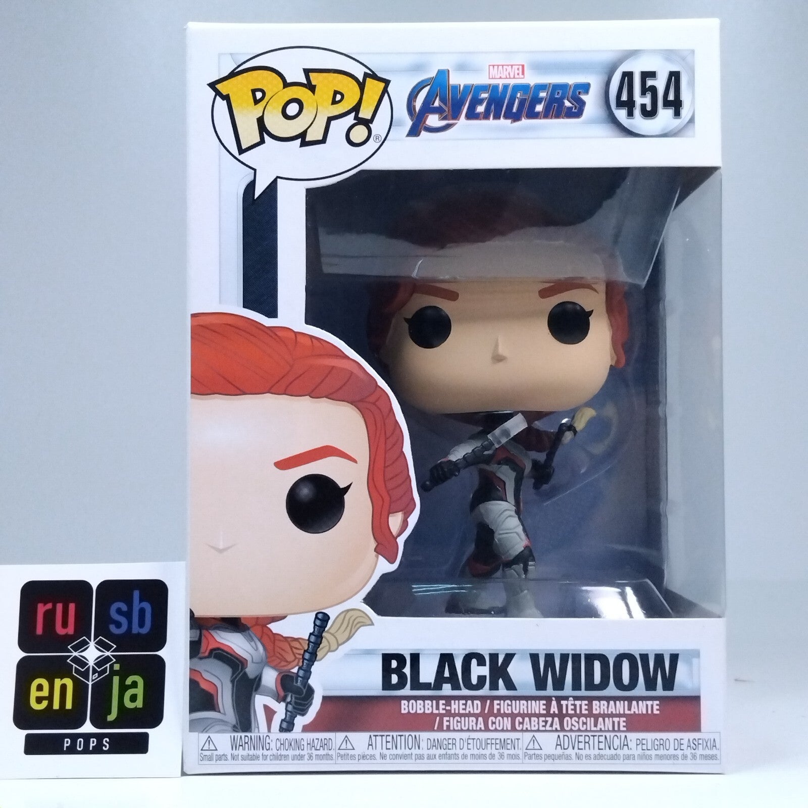 Funko Pop! Marvel Avengers Black Widow #454