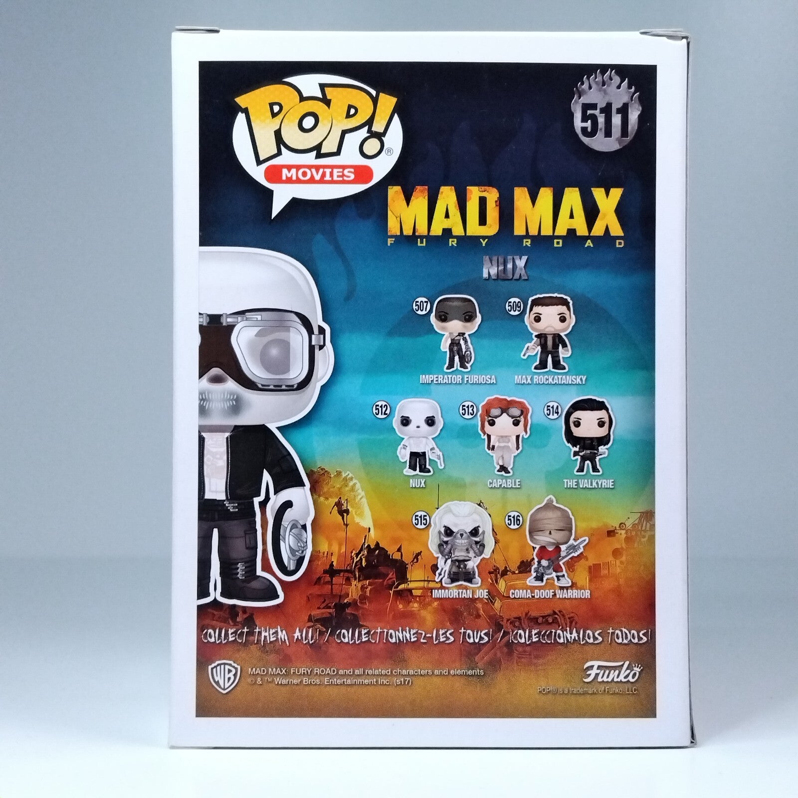 Funko Pop! Movies Mad Max Fury Road Nux Limited Edition #511