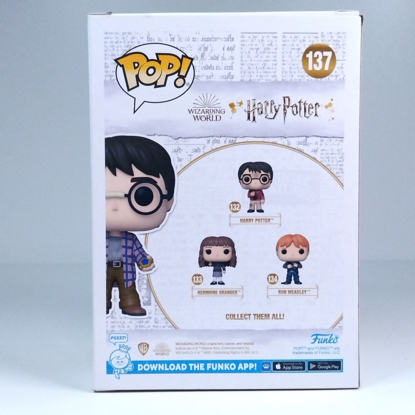 Funko Pop! Movies Harry Potter with Chocolate Frog LA Comic Con 2,000 Pcs #137