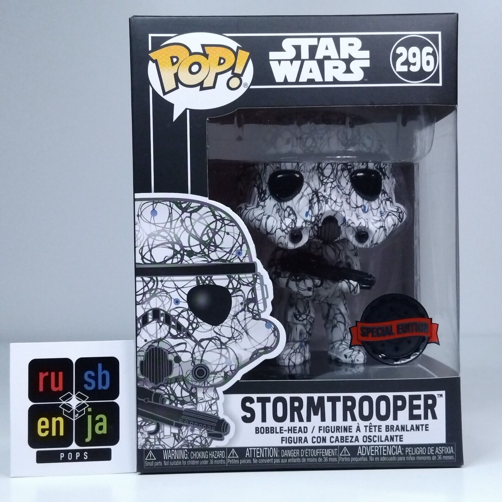 Funko Pop! Star Wars Stormtrooper Futura Special Edition #296