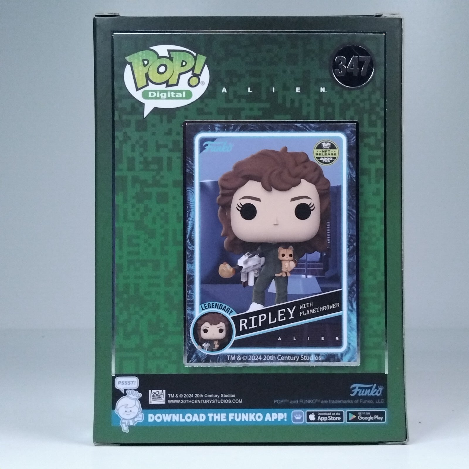 Funko Pop! Digital Movies Alien Ellen Ripley with Flamethrower 2,200 Pcs #347