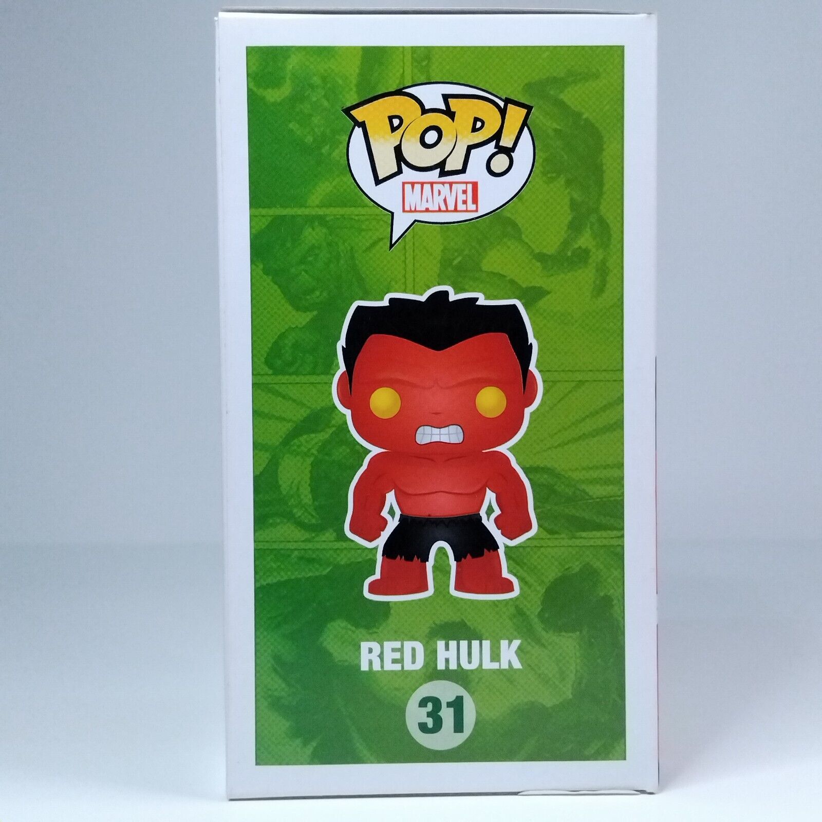 Funko Pop! Marvel Red Hulk #31 BOX DAMAGE