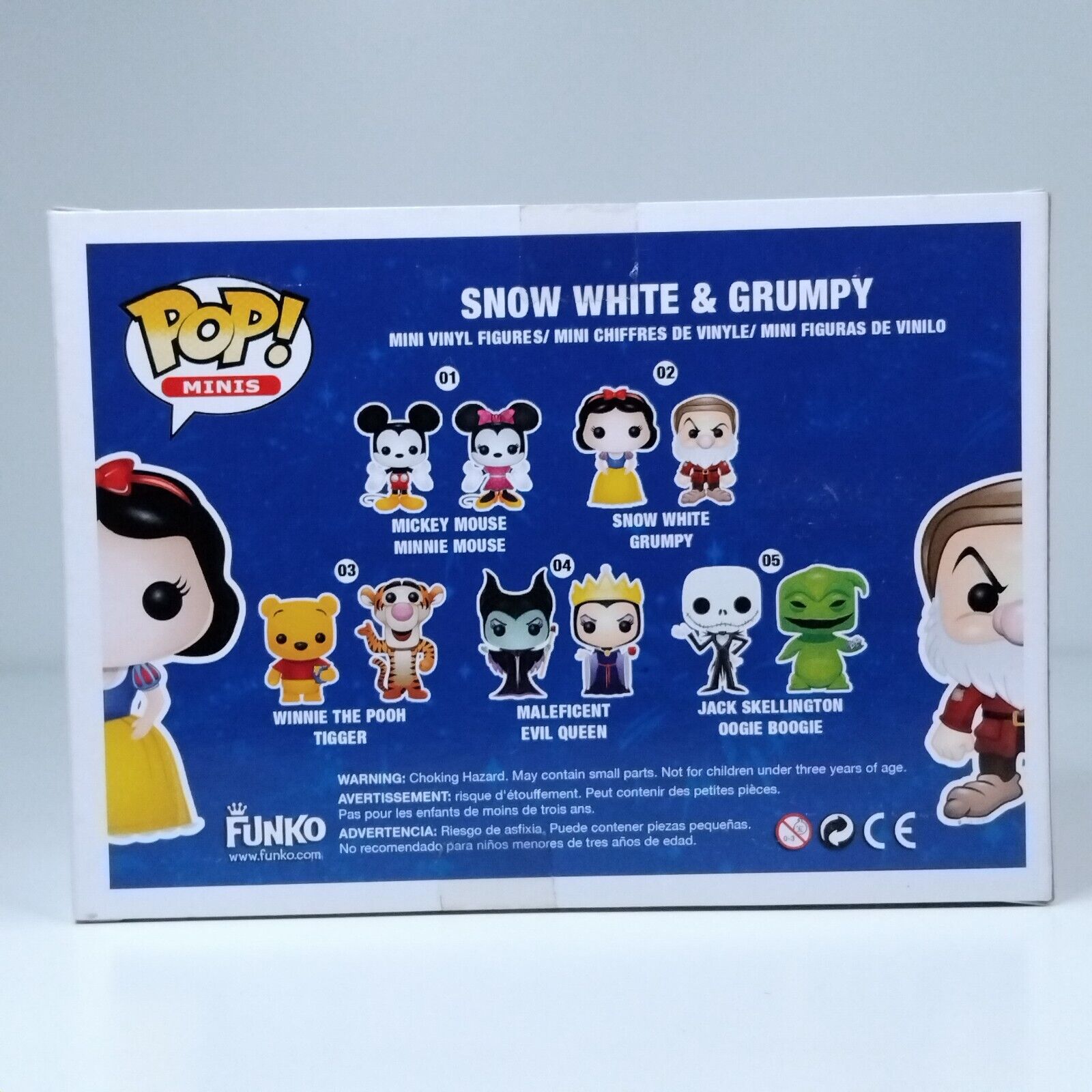 Funko Pop! Minis Disney Snow White & Grumpy 2 Pack #02