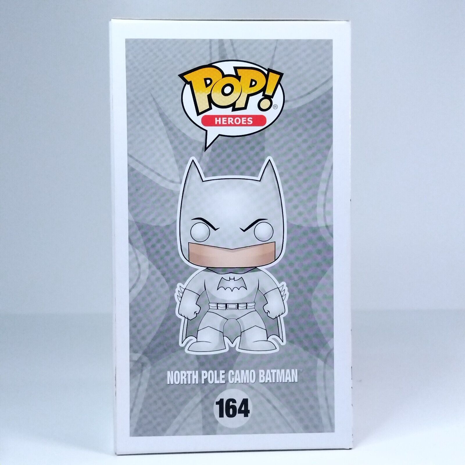 Funko Pop! DC Heroes North Pole Camo Batman Target Exclusive #164