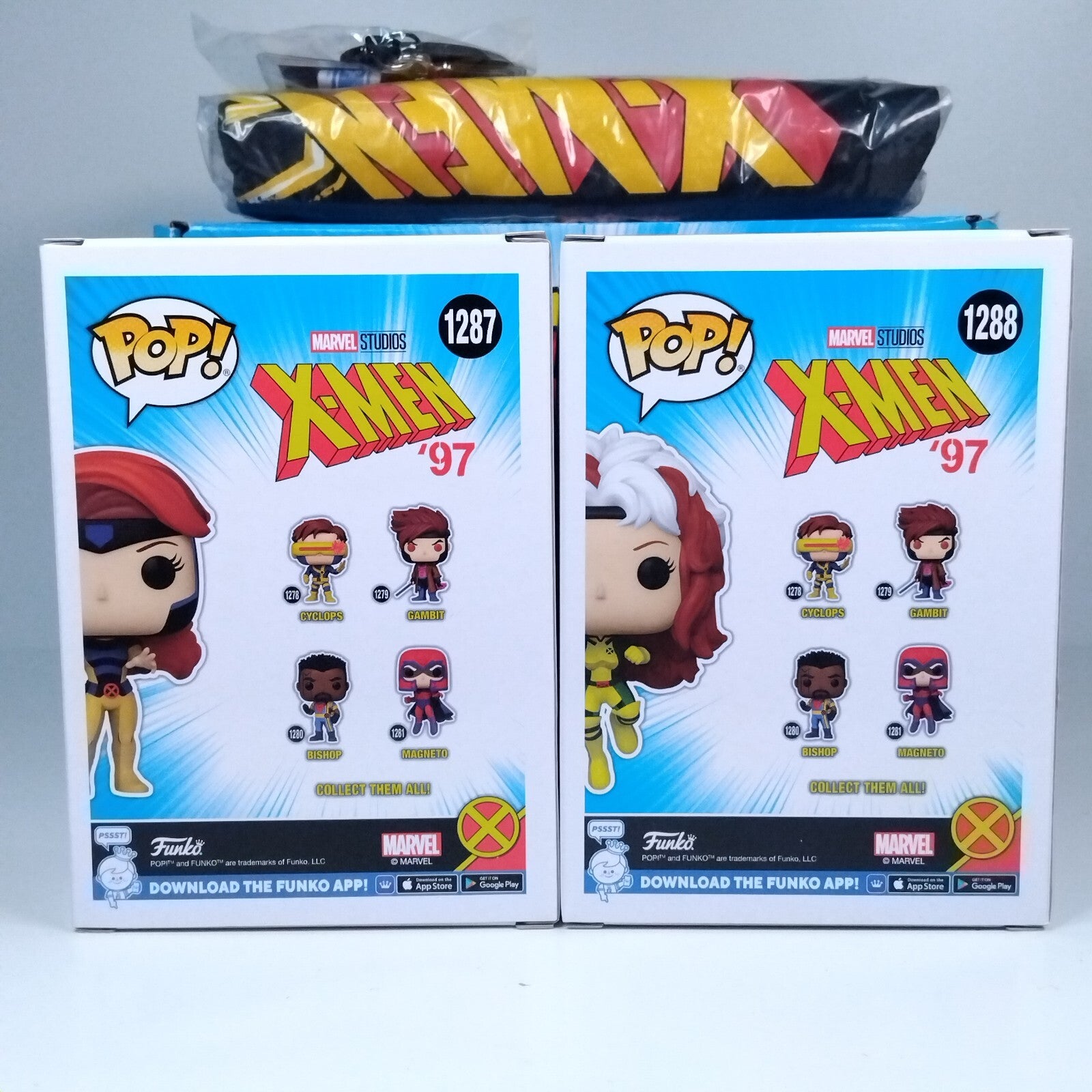 Funko Pop! Marvel Collector Corps Box X-Men '97 Jean Grey #1287 & Rogue #1288