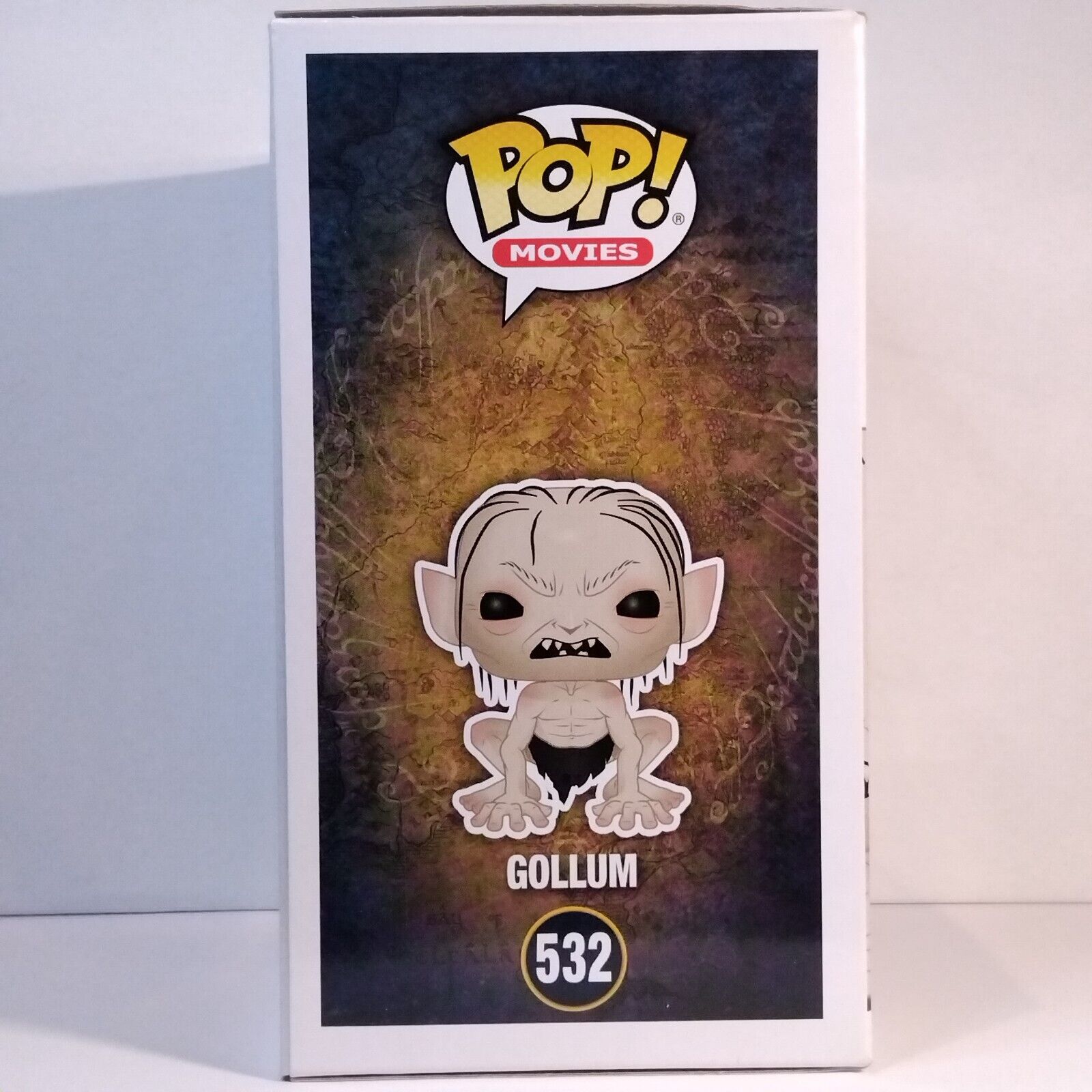 Funko Pop! Movies Lord of the Rings Gollum Signed Andy Serkis COA #532 WS