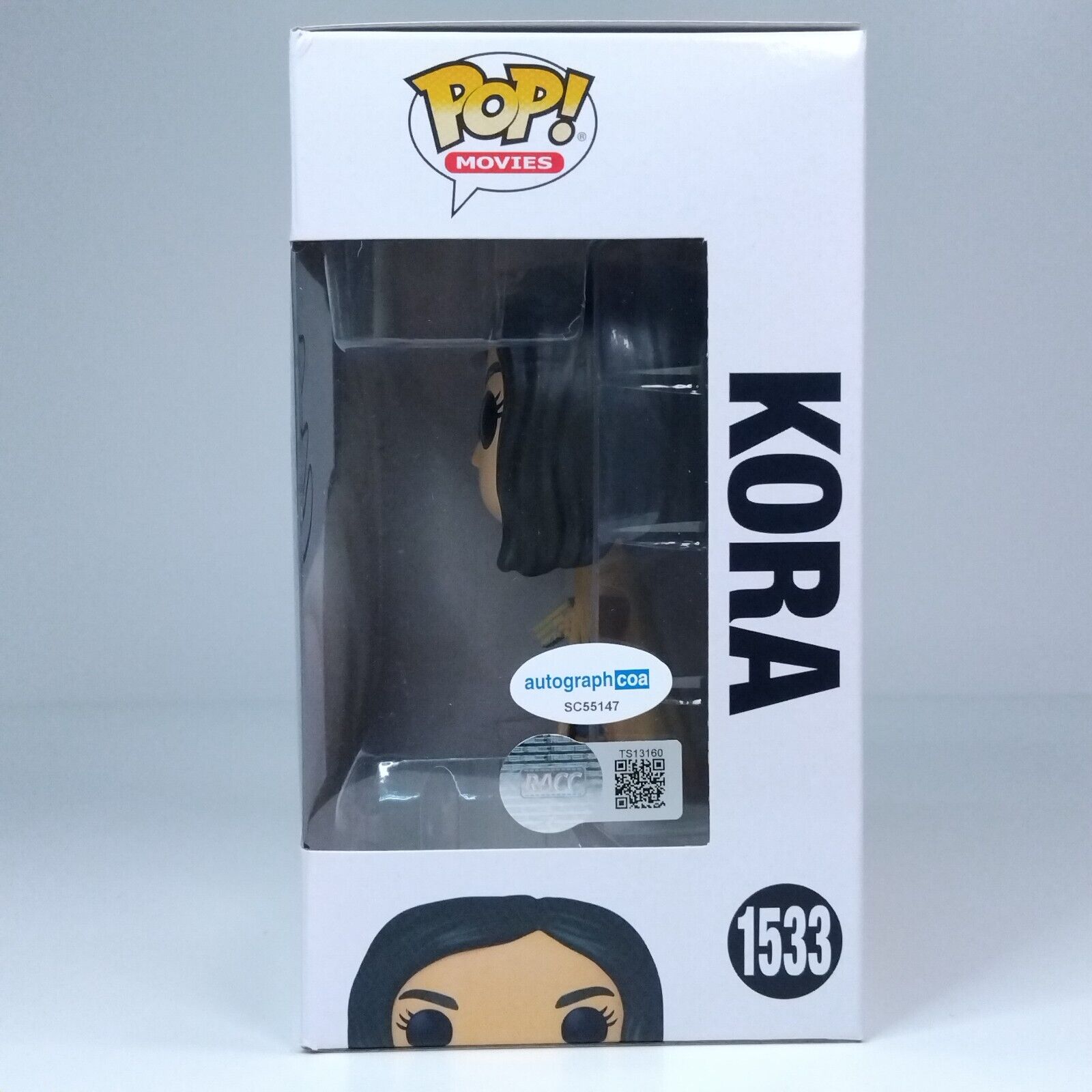 Funko Pop! Movies Rebel Moon Kora Signed Sofia Boutella COA #1533 WS