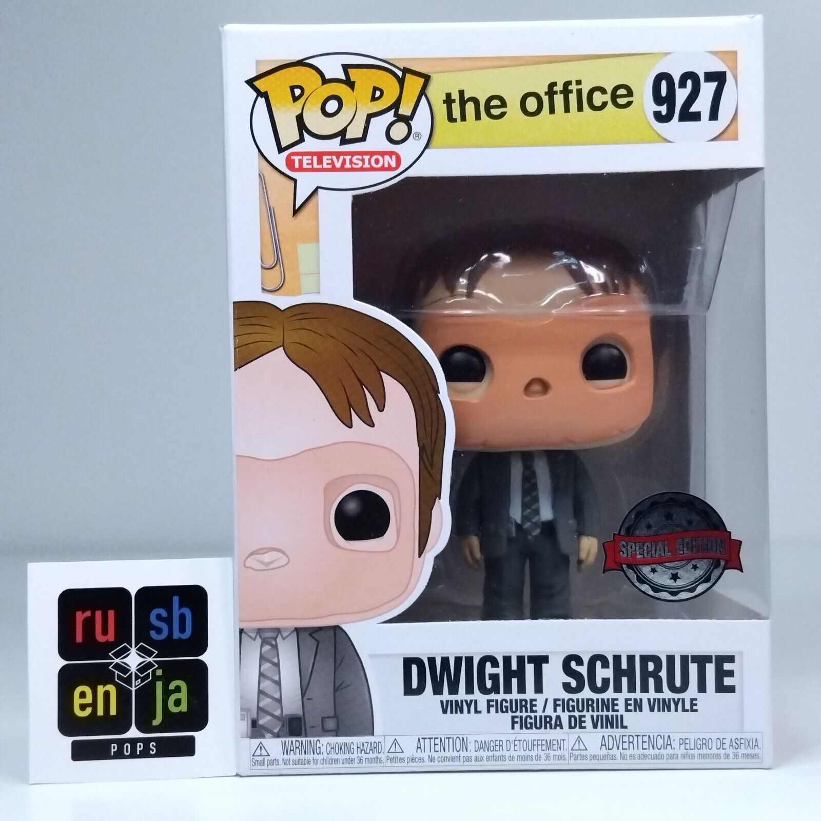 Funko Pop! TV The US Office Dwight Schrute Special Edition #927