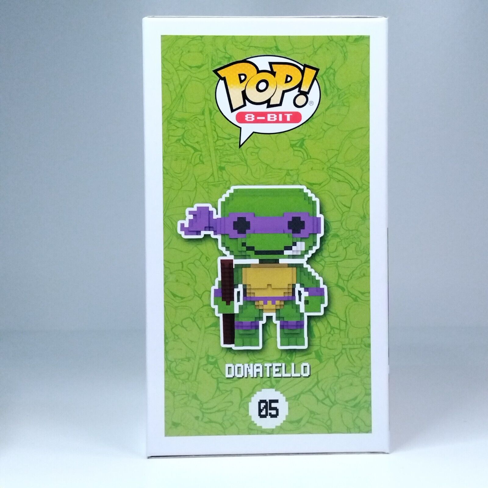 Funko Pop! 8-BIT TMNT Ninja Turtles Donatello Signed Kevin Eastman 7BAP COA #06