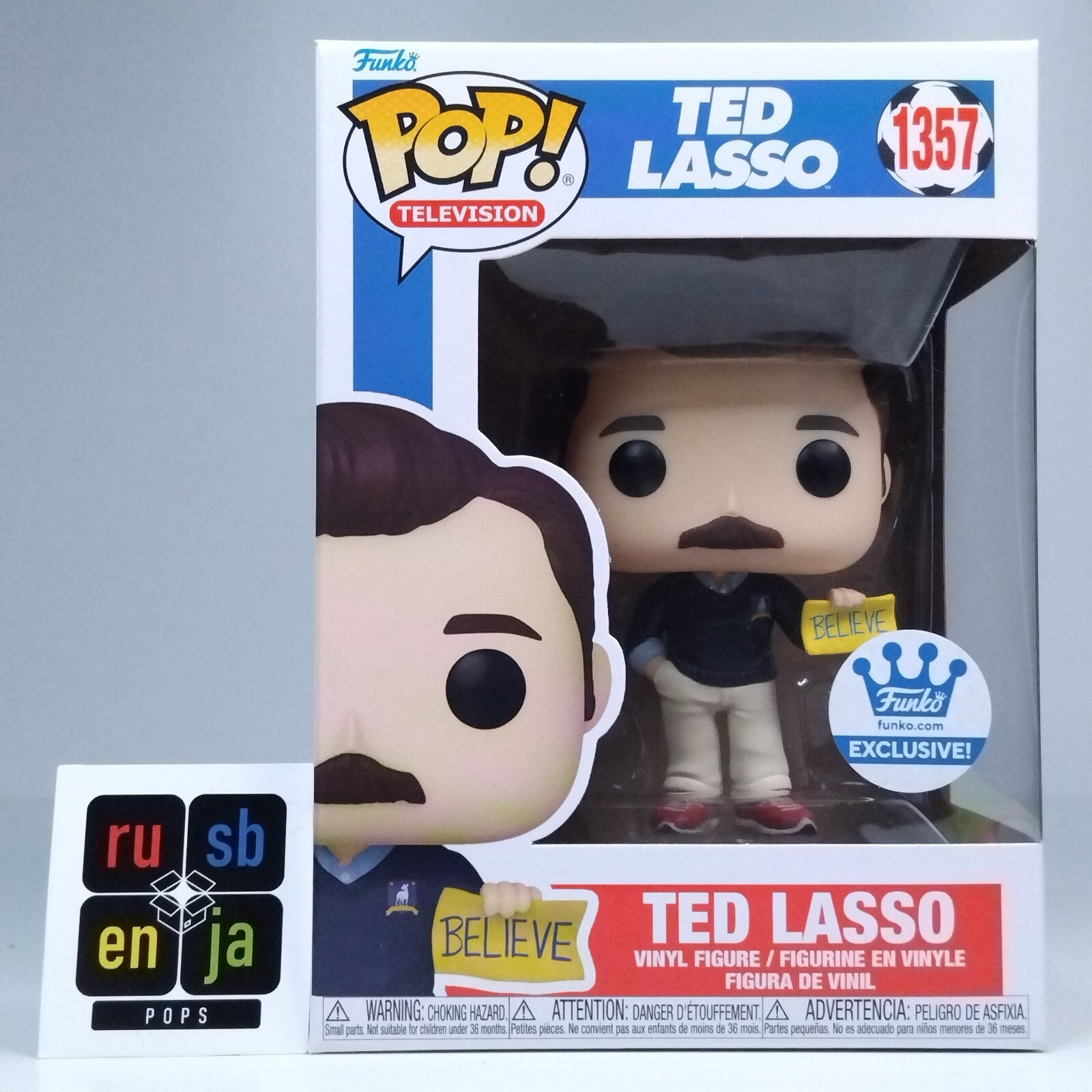 Funko Pop! TV Ted Lasso Believe Exclusive #1357