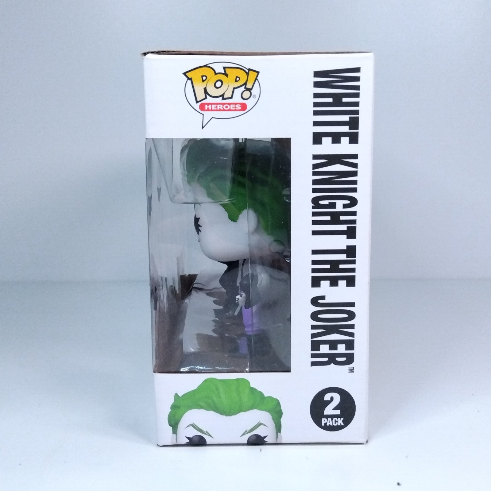 Funko Pop! DC Heroes White Knight Batman & White Knight Joker 2 Pack
