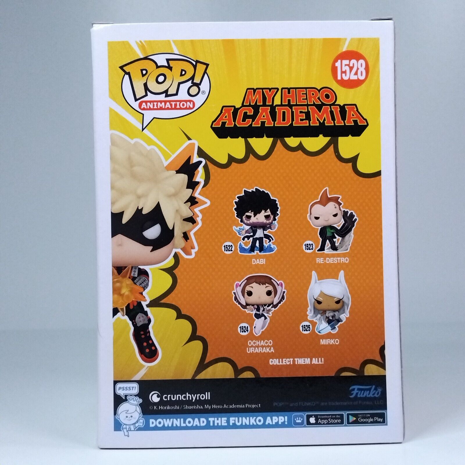 Funko Pop! Anime MHA My Hero Academia Katsuki Bakugo Special Edition #1528