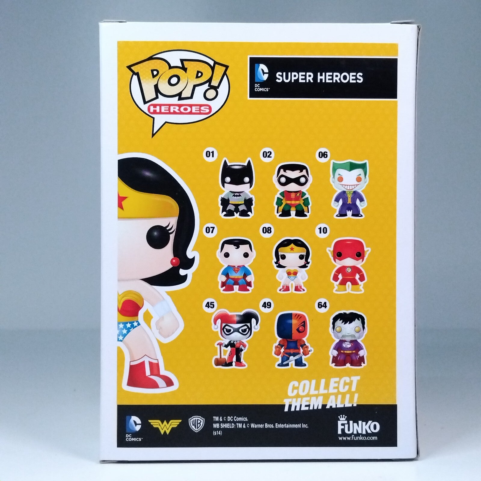 Funko Pop! DC Heroes - Wonder Woman Metallic Chase Edition #08