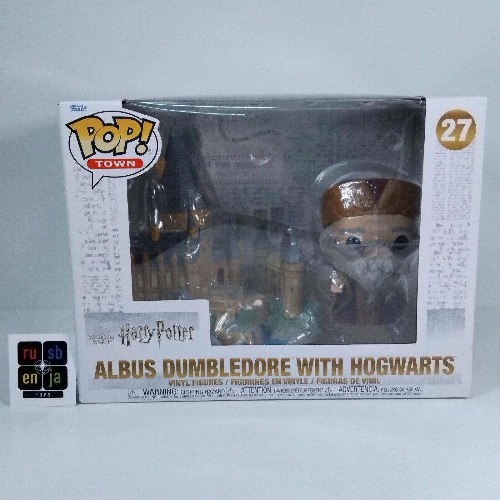 Funko Pop! Harry Potter Town Albus Dumbledore with Hogwarts #27