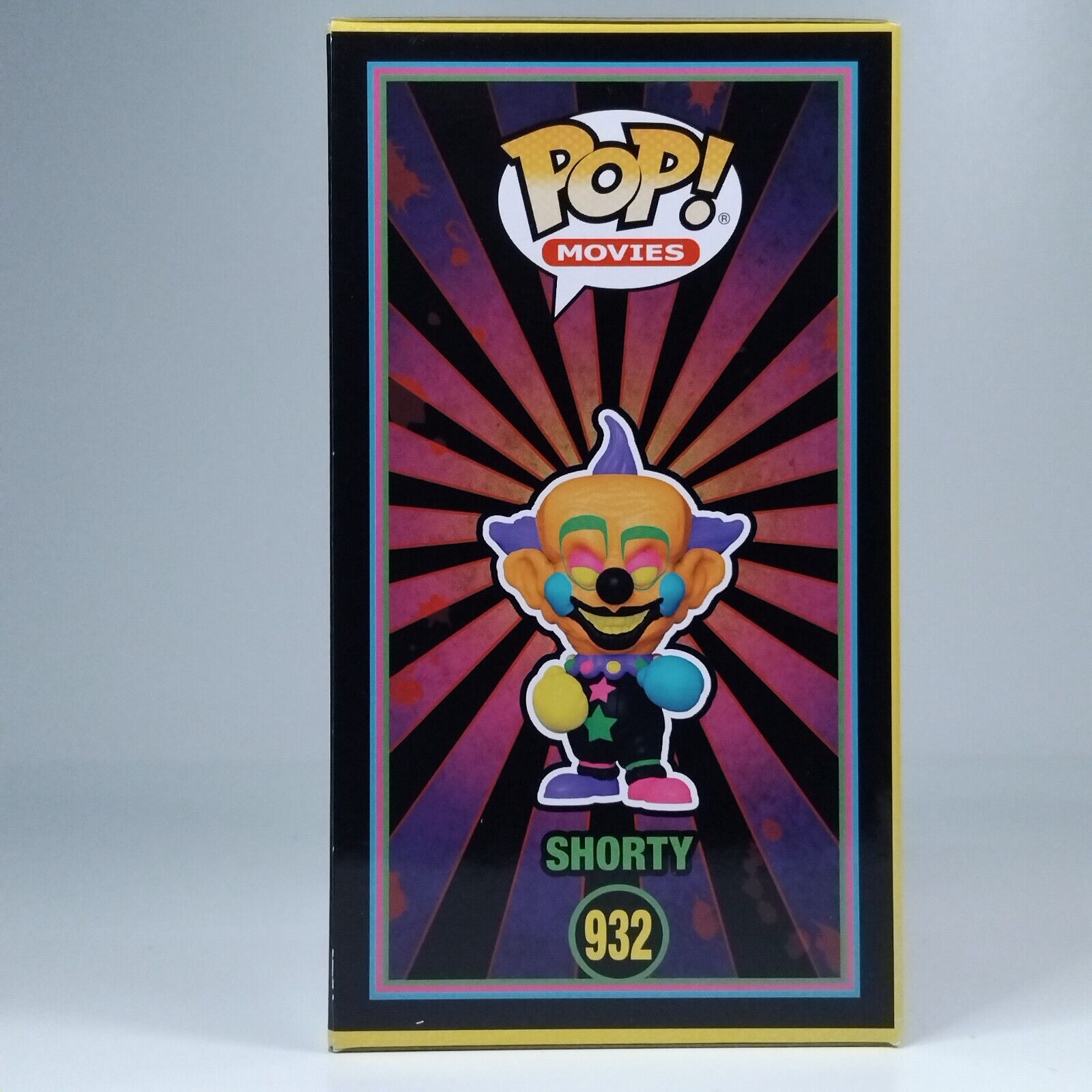 Funko Pop! Movies Horror Killer Klowns Blacklight Shorty Gamestop Exclusive #932