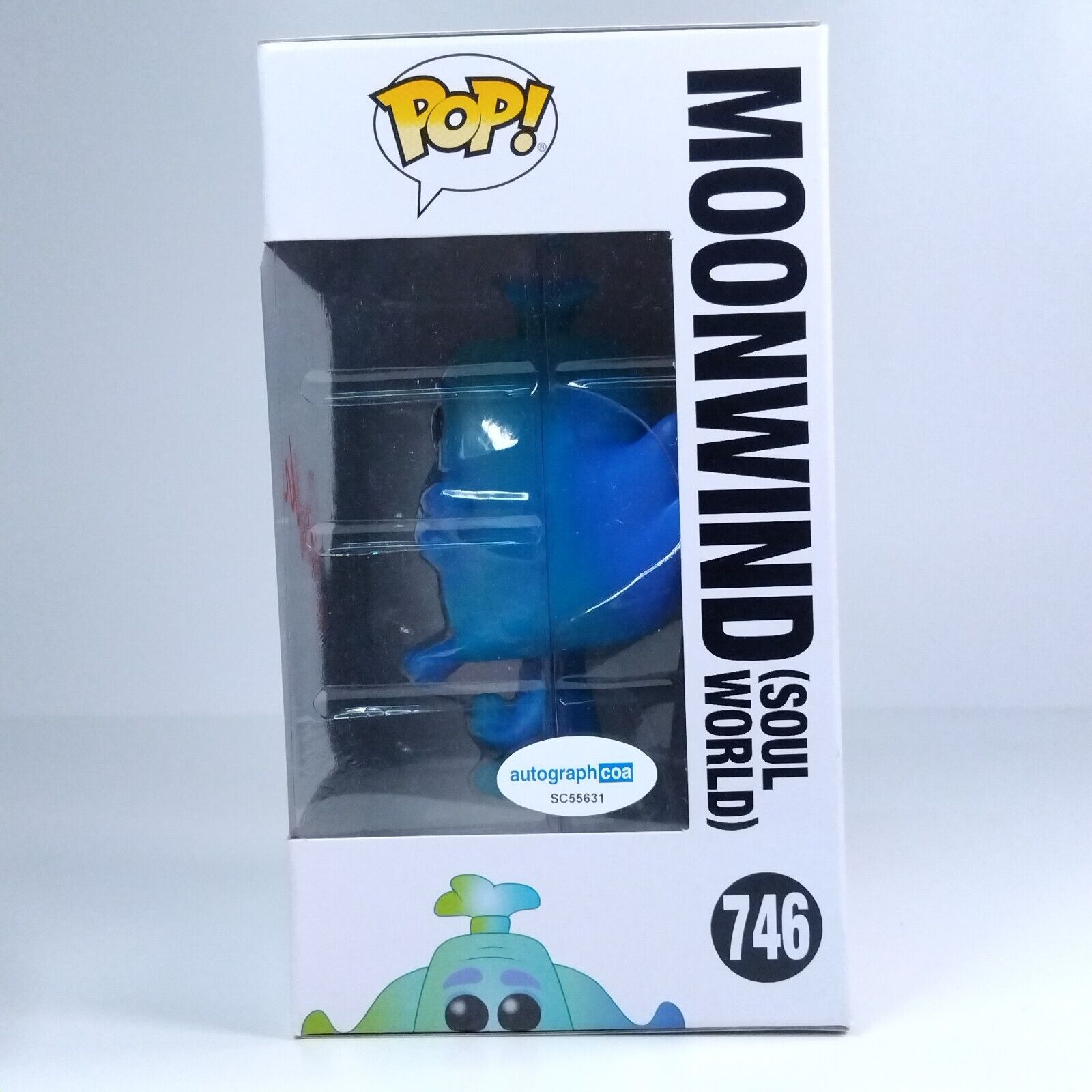 Funko Pop! Disney Soul Moonwind Soul World Signed Graham Norton COA #746 WS