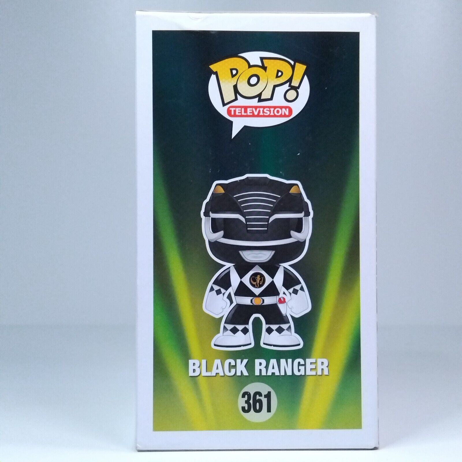 Funko Pop! TV Retro Power Rangers Black Ranger Walter Jones COA #361