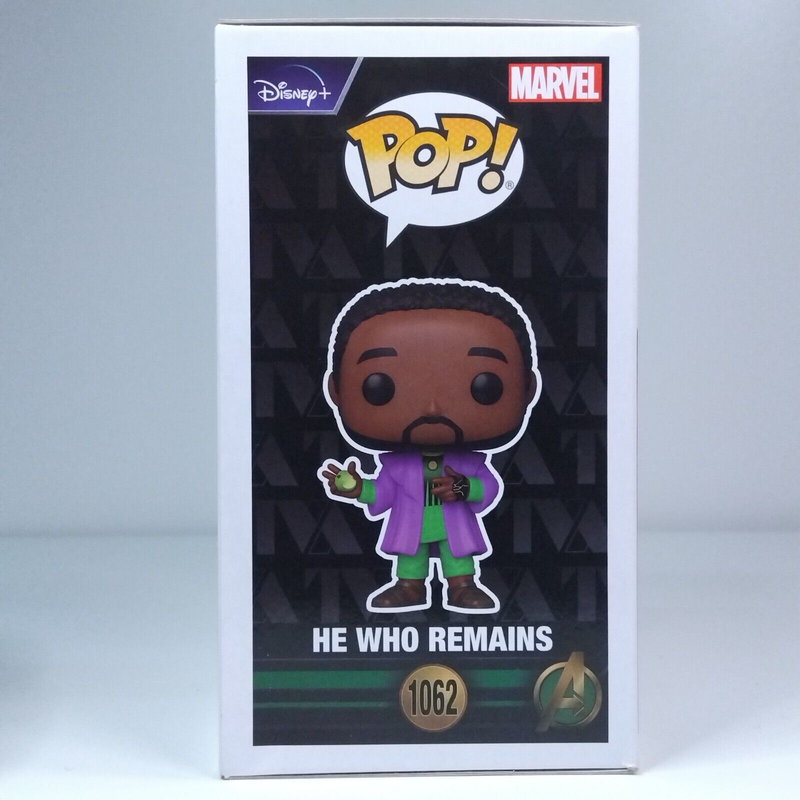 Funko Pop! Marvel Loki He Who Remains Signed Jonathan Majors COA #1062 WS