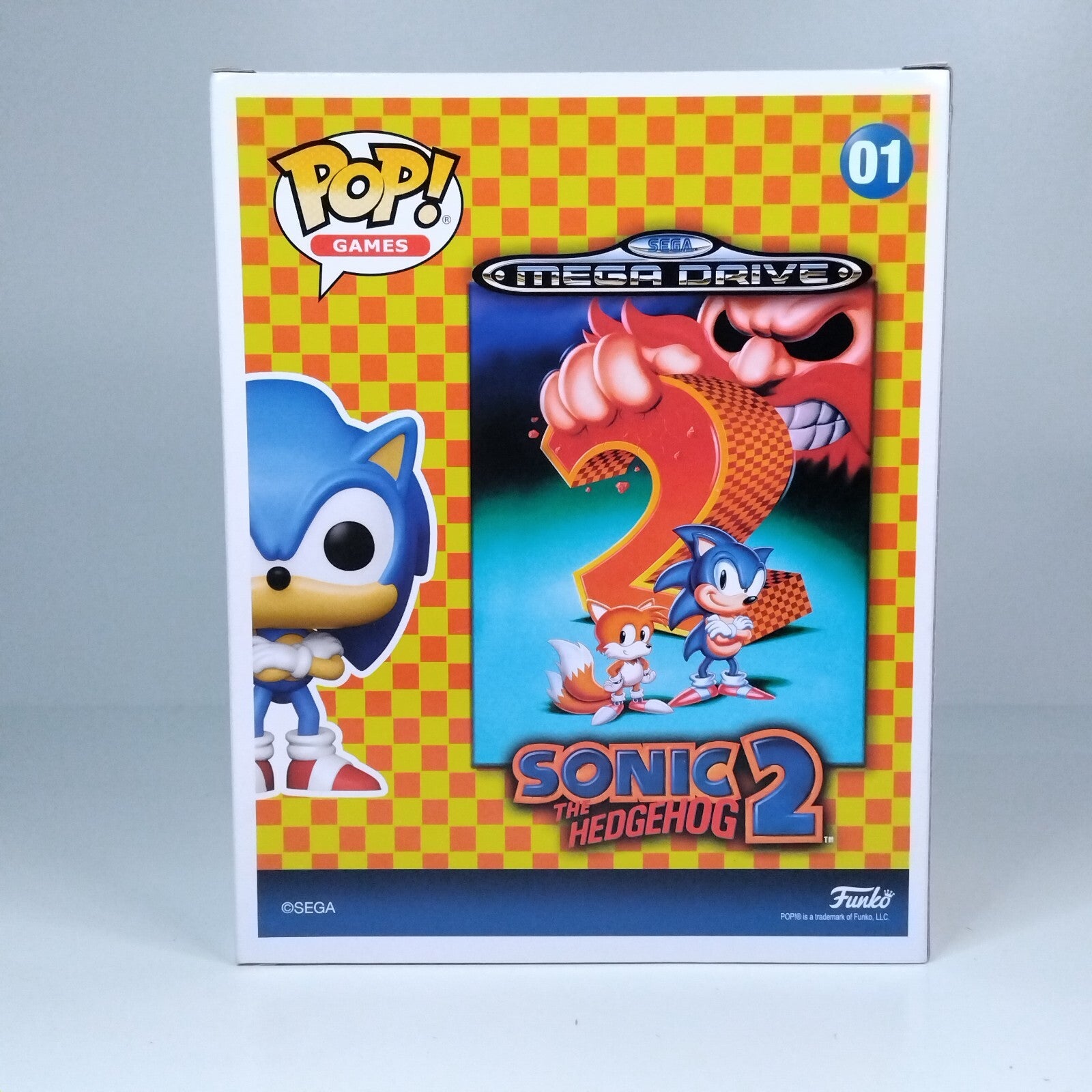 Funko Pop! Games Covers Posters Sonic the Hedgehog #01